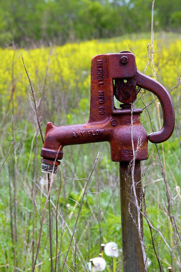Water Pump Photograph by Robert Allen Hill