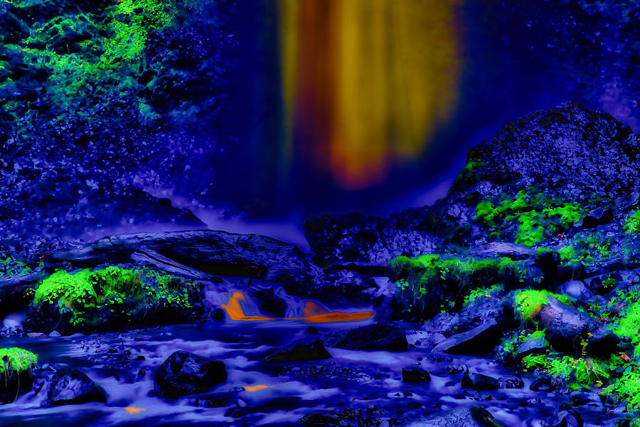 Waterfall Photograph by Bruce Block