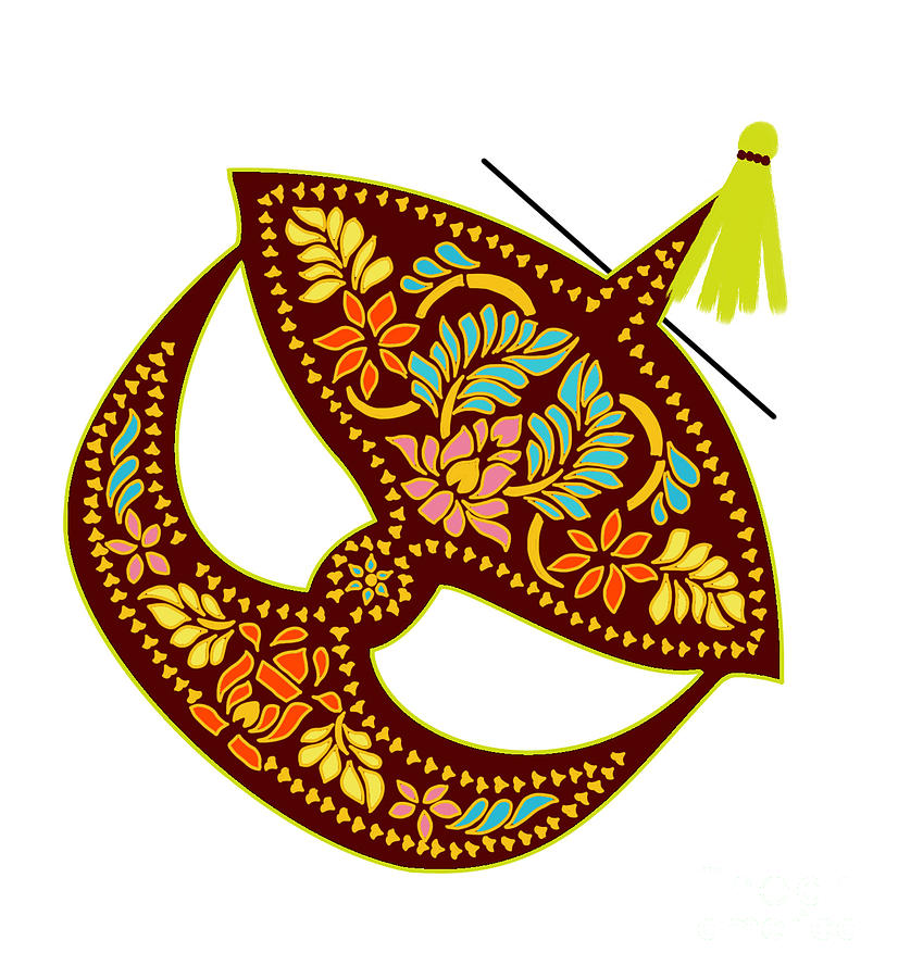 Wau Bulan Digital Art by Aanyas Art 4 Earth