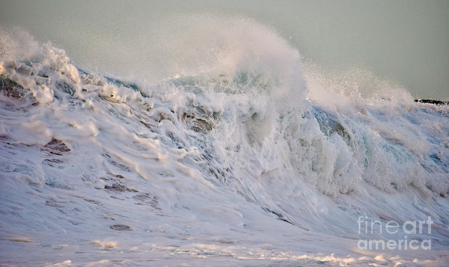 Wave of Creamsicles Photograph by Debra Banks
