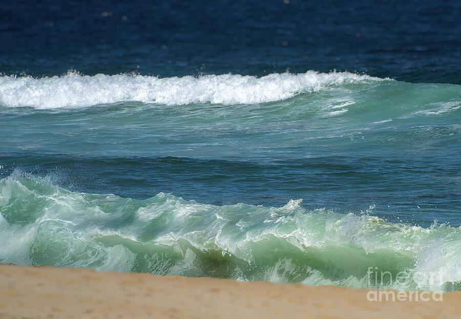 Waves Photograph by Helo Art