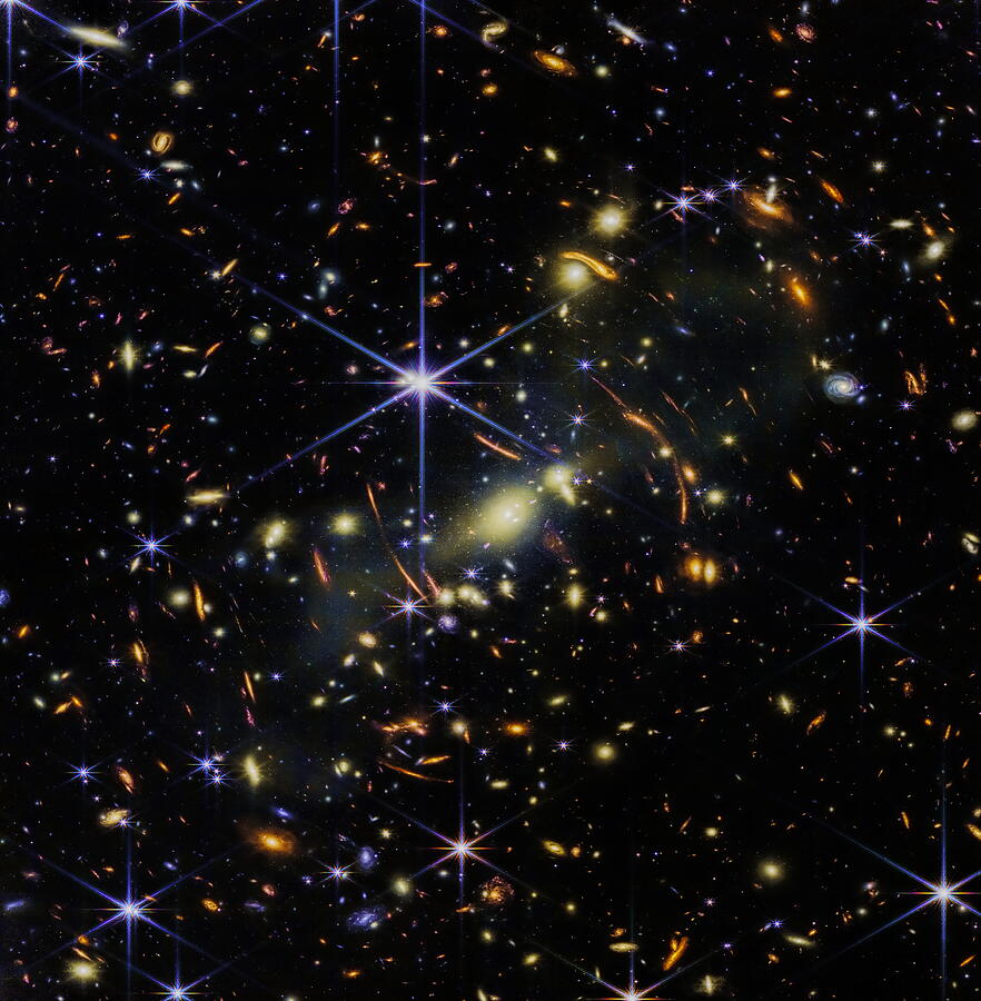 Webbs First Deep Field Photograph by Dale Kauzlaric