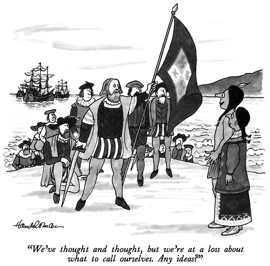 What to Call Ourselves Drawing by JB Handelsman