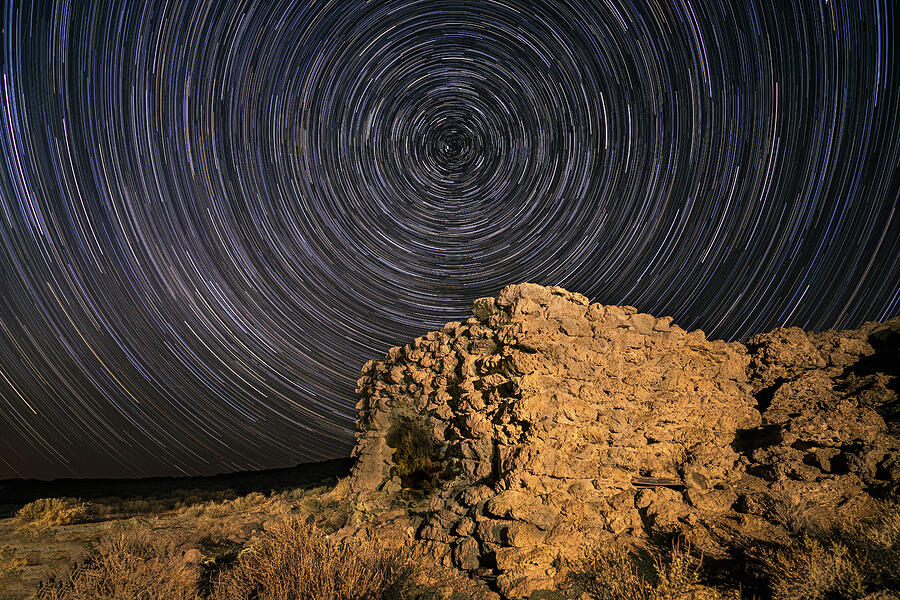 Wheel in the Sky Keeps Burning Photograph by Mike Lee