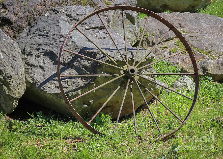 Wheel of Inspiration Photograph by D Lee