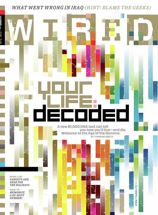 アート・デザイン・音楽 Wired Magazine Collection Wired December 2007 Cover by The MarkMakers