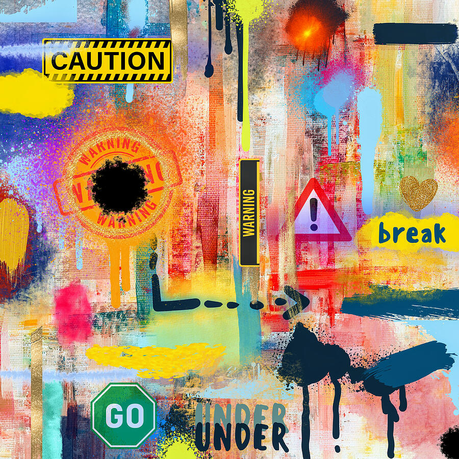 Wonders and Warnings Mixed Media by Canessa Thomas