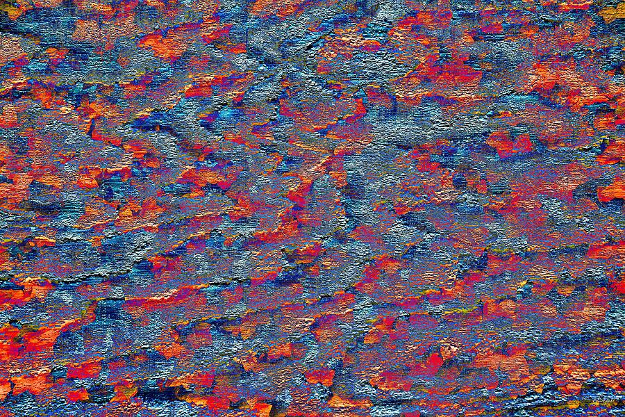 Wood Panel Abstract Digital Art by Bruce Block