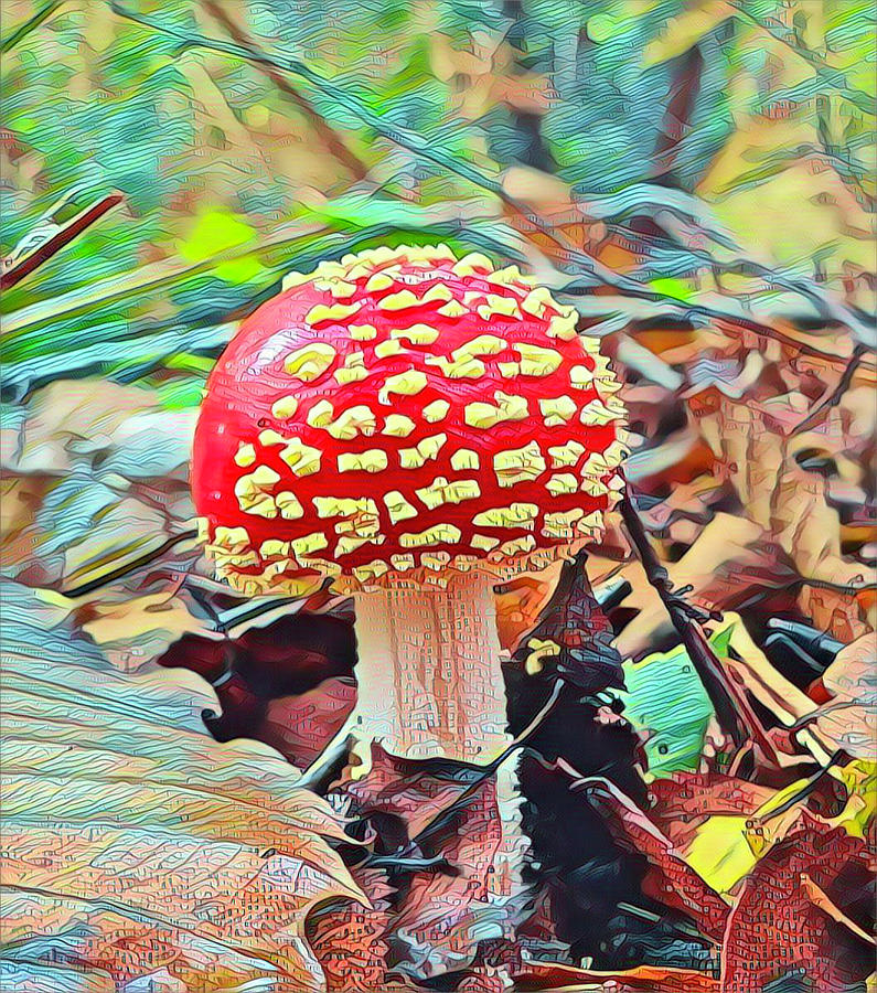 Woodland Forest Mixed Media by Juliette Becker