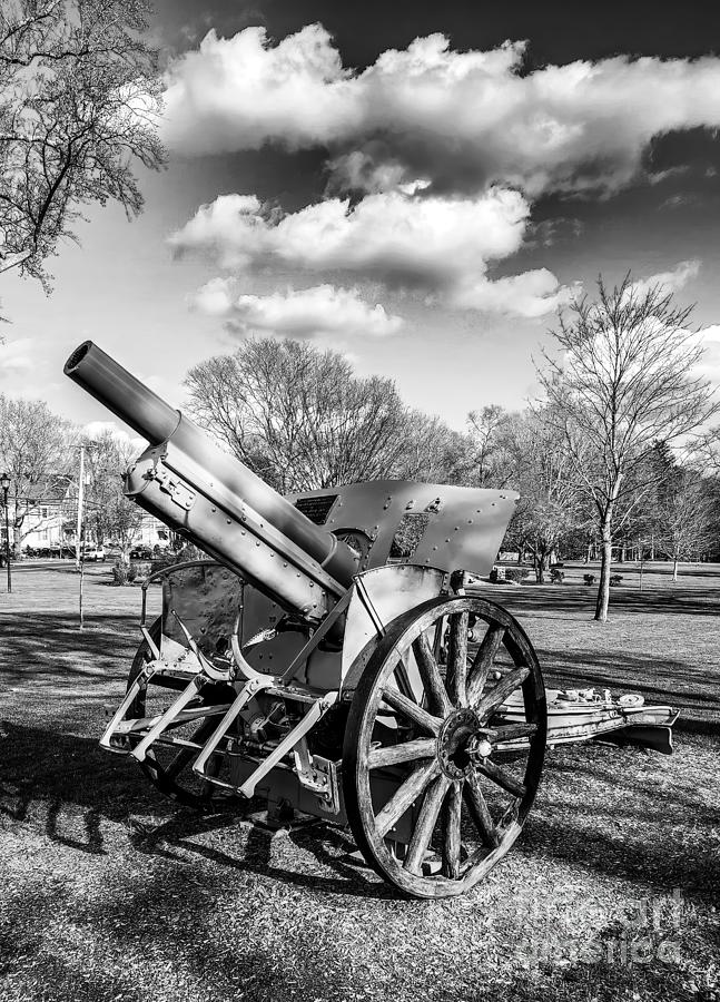 World War I canon at the Andover Massachusetts town park Photograph by Eric Killorin