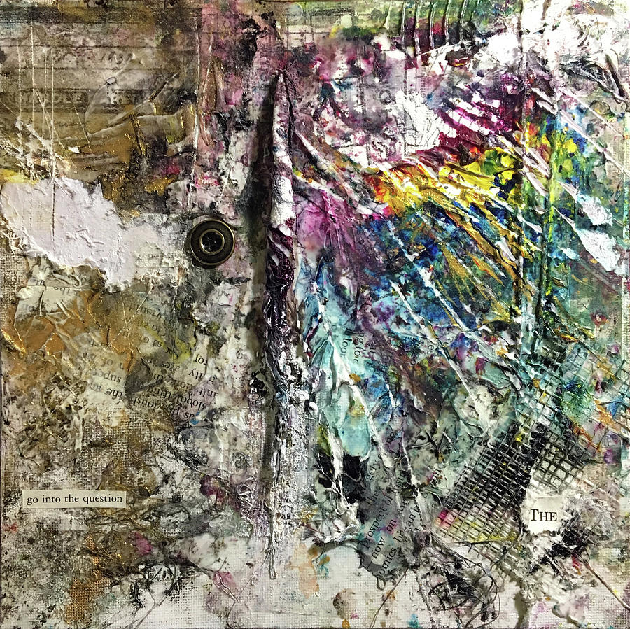 Wound Giver Painting by Rodney Frederickson