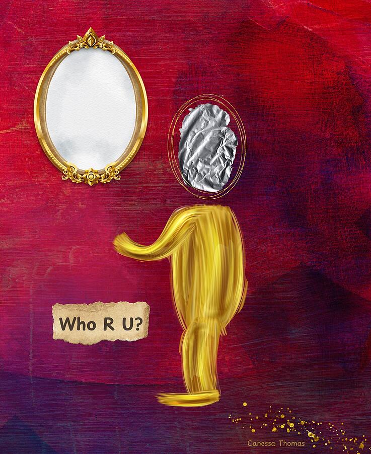 Yours Truly Mixed Media by Canessa Thomas