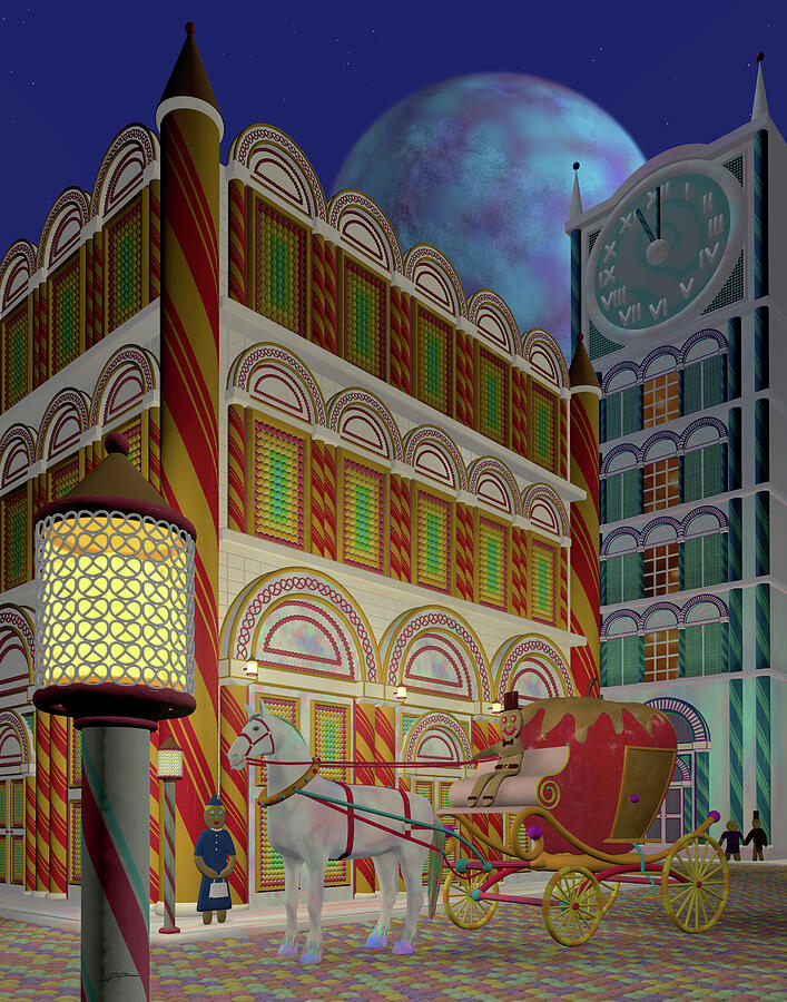 Yum Avenue Digital Art by Steven Lutz