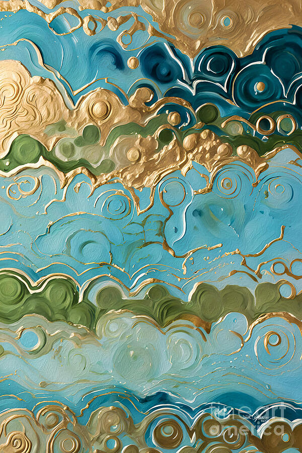 Zechariah 2 13. Awakened Glory Painting by Mark Lawrence