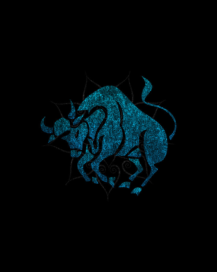 Zodiac Sign Taurus Digital Art by Flippin Sweet Gear