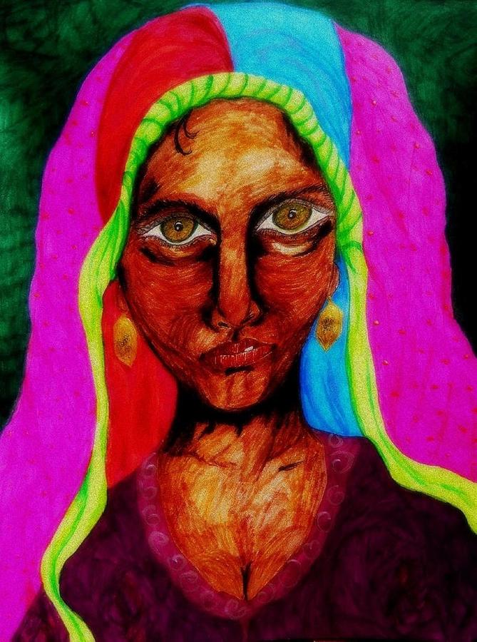 Zulfizar Painting by Stacey Torres