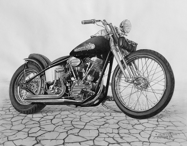 Motorcycles Art for Sale