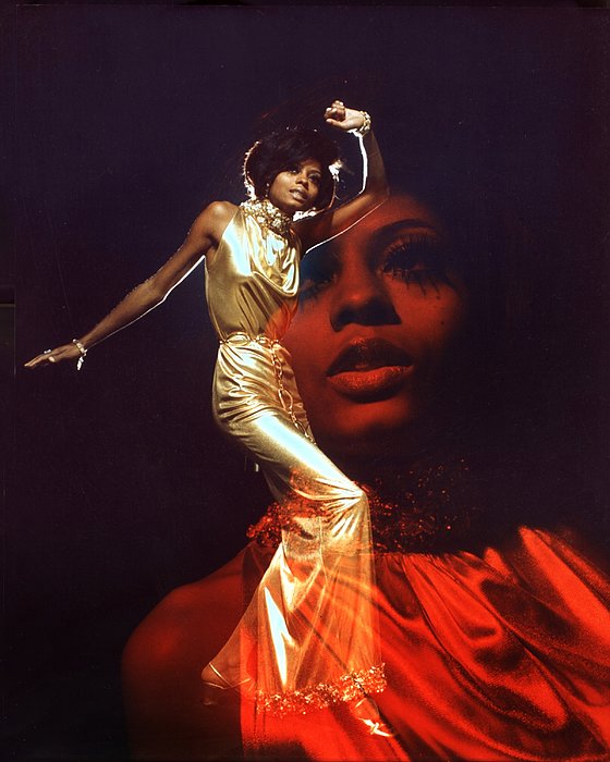 Diana Roush Model Diana Ross Portrait Session #6 by Harry Langdon