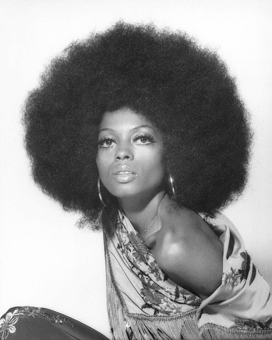 Diana Roush Model Diana Ross Portrait Session #24 by Harry Langdon