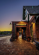 Historic Flagstaff railway station at sunset #1 Photograph by Miroslav Liska