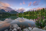 Mountain lake Strbske Pleso in National Park High Tatra, Slovakia #2 Photograph by Miroslav Liska