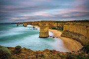 Sunset over The Twelve Apostles  in Victoria, Australia #1 Photograph by Miroslav Liska