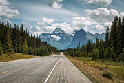 Scenic Icefields Pkwy traveling through Banff and Jasper National parks #3 Photograph by Miroslav Liska