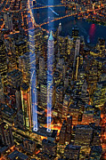 911 NYC Tribute In Light Photograph by Susan Candelario