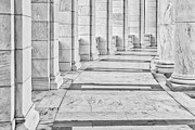 Arlington Amphitheater Arches And Columns II Photograph by Susan Candelario