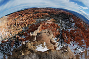 Around Bryce Canyon -- Hoodoo Formations in Bryce Canyon National Park, Utah Photograph by Darin Volpe