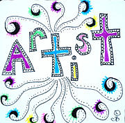 Artist Drawing by Carole Brecht