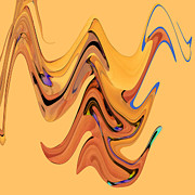 Birds of Paradise Improvisation Digital Art by Gina Harrison