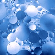 Blue Sphere Flow Digital Art by Steven Robiner