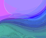 Blue Valley Digital Art by Gina Harrison