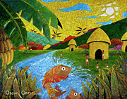 Boriken Painting by Oscar Ortiz