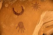 Chaco Supernova Petroglyph Photograph by Adam Jewell