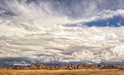 Clouds Over Trona Pinnacles Photograph by Duane Miller