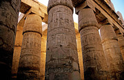 Colonnade in the Karnak Temple Complex at Luxor Photograph by Sami Sarkis Photography