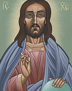 Cristo Pantocrator 175 Painting by William Hart McNichols
