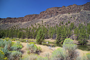 Crooked River in Central Oregon Photograph by Bruce Block