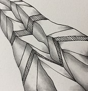 Crumpled Drawing by Jan Steinle