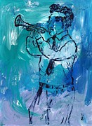 Dad Painting by Stacey Torres