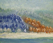 Early Winter Outbreak Painting by Angeles M Pomata