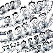 Family Drawing by Carole Brecht