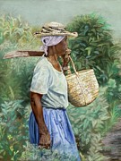 Field Day Pastel by Roshanne Minnis-Eyma