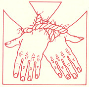 FIRST STATION- Jesus is condemned to death Drawing by William Hart McNichols