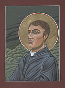 Gerard Manley Hopkins Amidst the Firefolk 215 Painting by William Hart McNichols