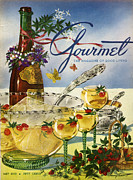 Gourmet Cover Featuring A Bowl And Glasses Photograph by Henry Stahlhut