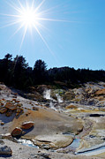 Hell On Earth -- Steam Vents at Bumpass Hell in Lassen Volcanic National Park, California Photograph by Darin Volpe