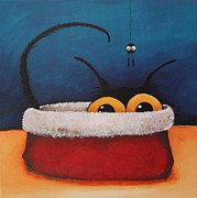 Hiding out Painting by Lucia Stewart